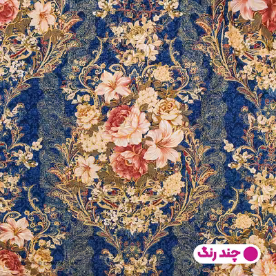ملحفه آدنو مدل افشان کد CH58 دونفره سایز 180x200 سانتی متر