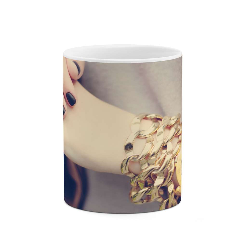 ماگ طرح ساعت و دستبند مدل mgs10265