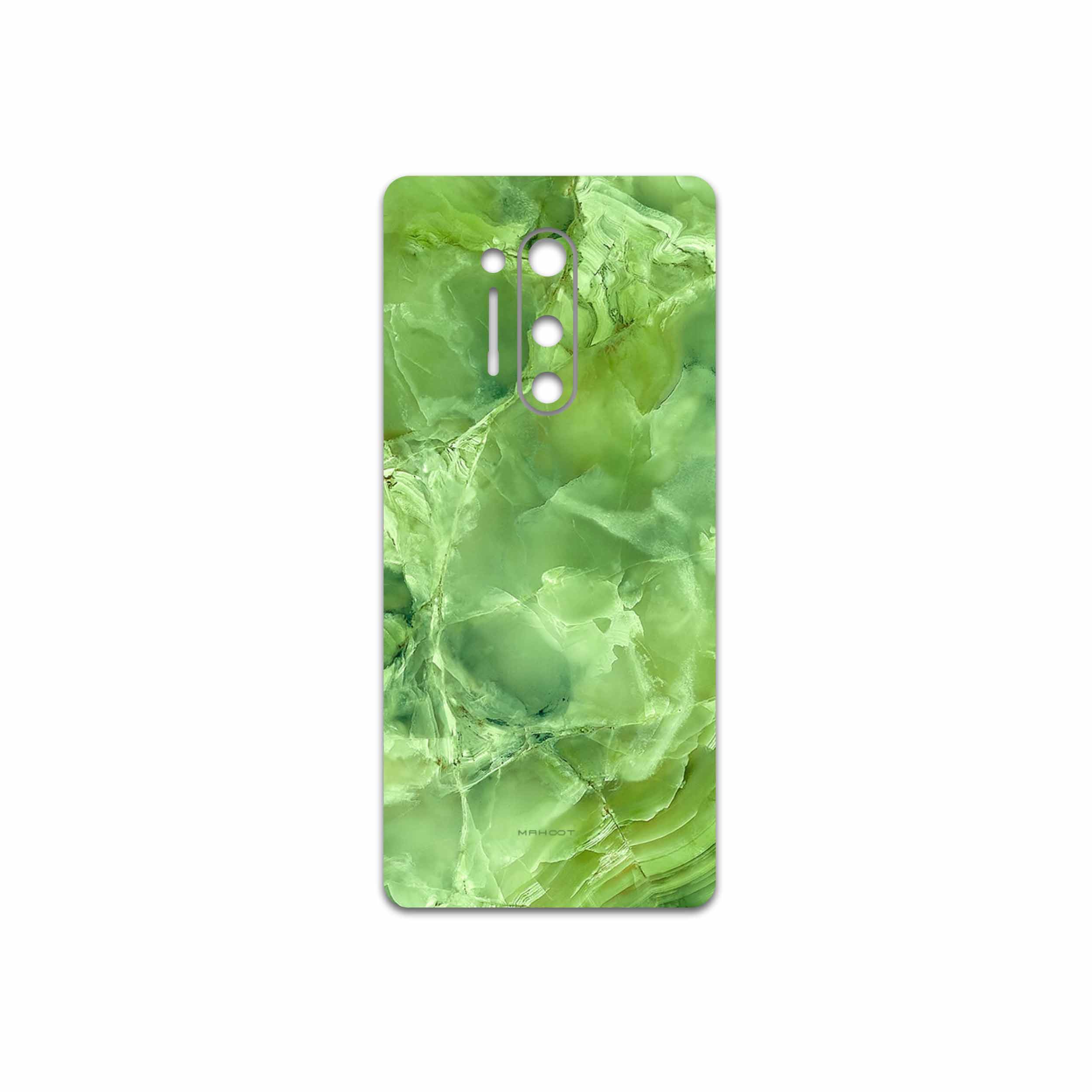 برچسب پوششی ماهوت مدل Green-Crystal-Marble مناسب برای گوشی موبایل وان پلاس 8 Pro