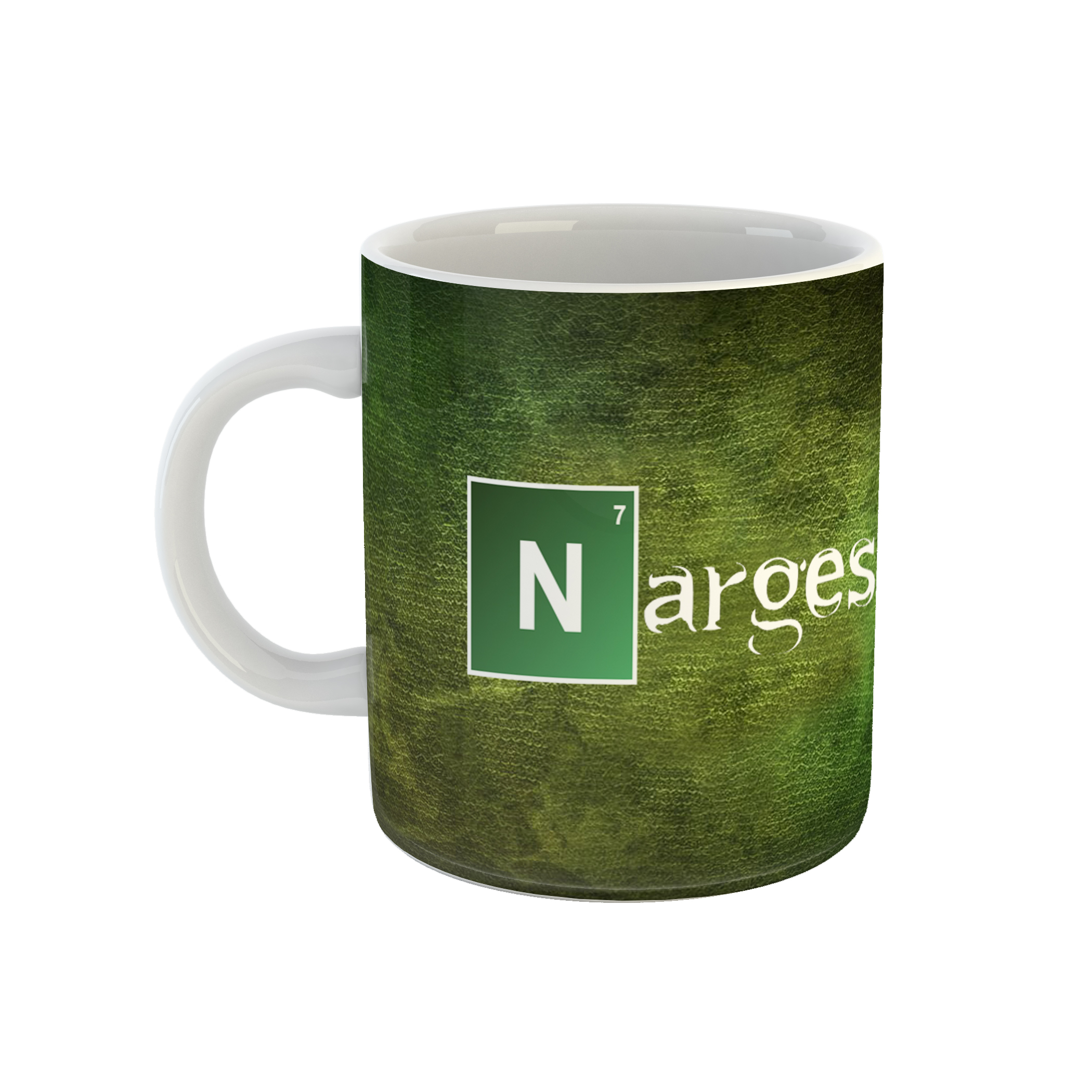 ماگ طرح نرگس مدل مندلیف