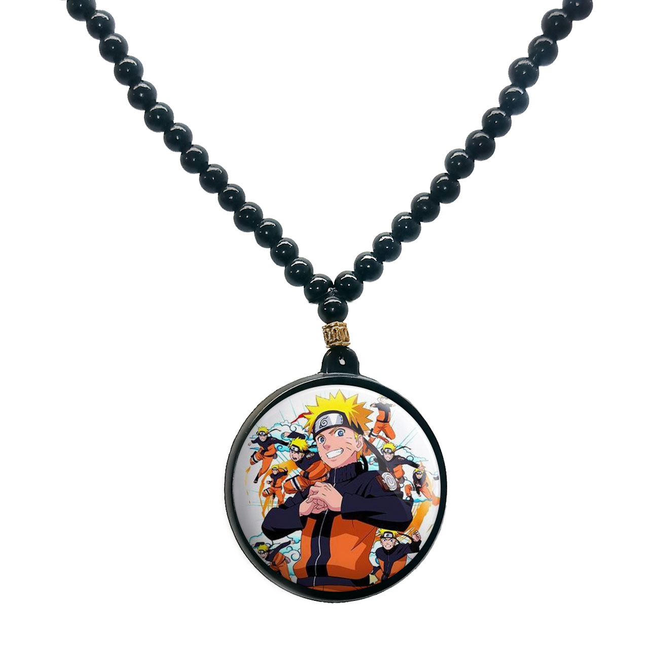 گردنبند پرمانه طرح Naruto کد pmd.25032 مدل دو طرفه