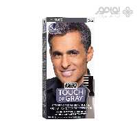 کیت رنگ موی مردانه جاست فور من مدل تاچ آو گری Touch Of Gray رنگ مشکی