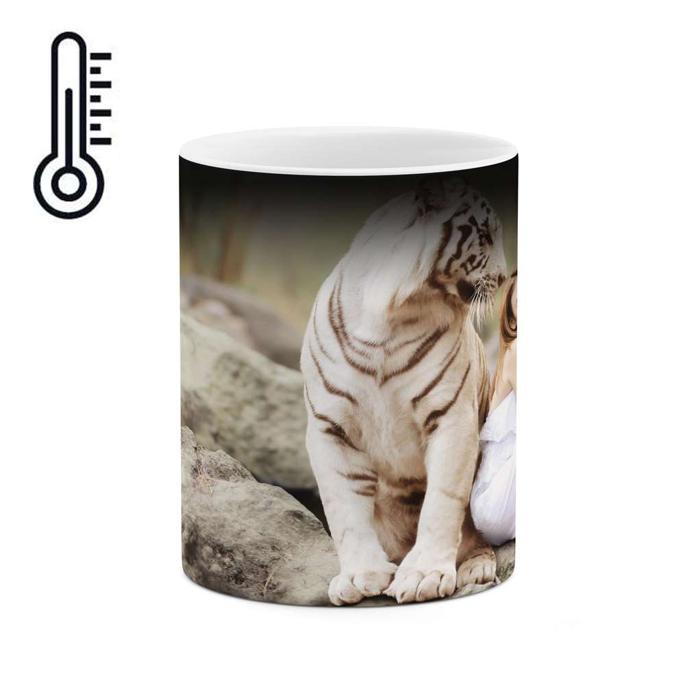 ماگ حرارتی طرح ببر مدل mgph13954