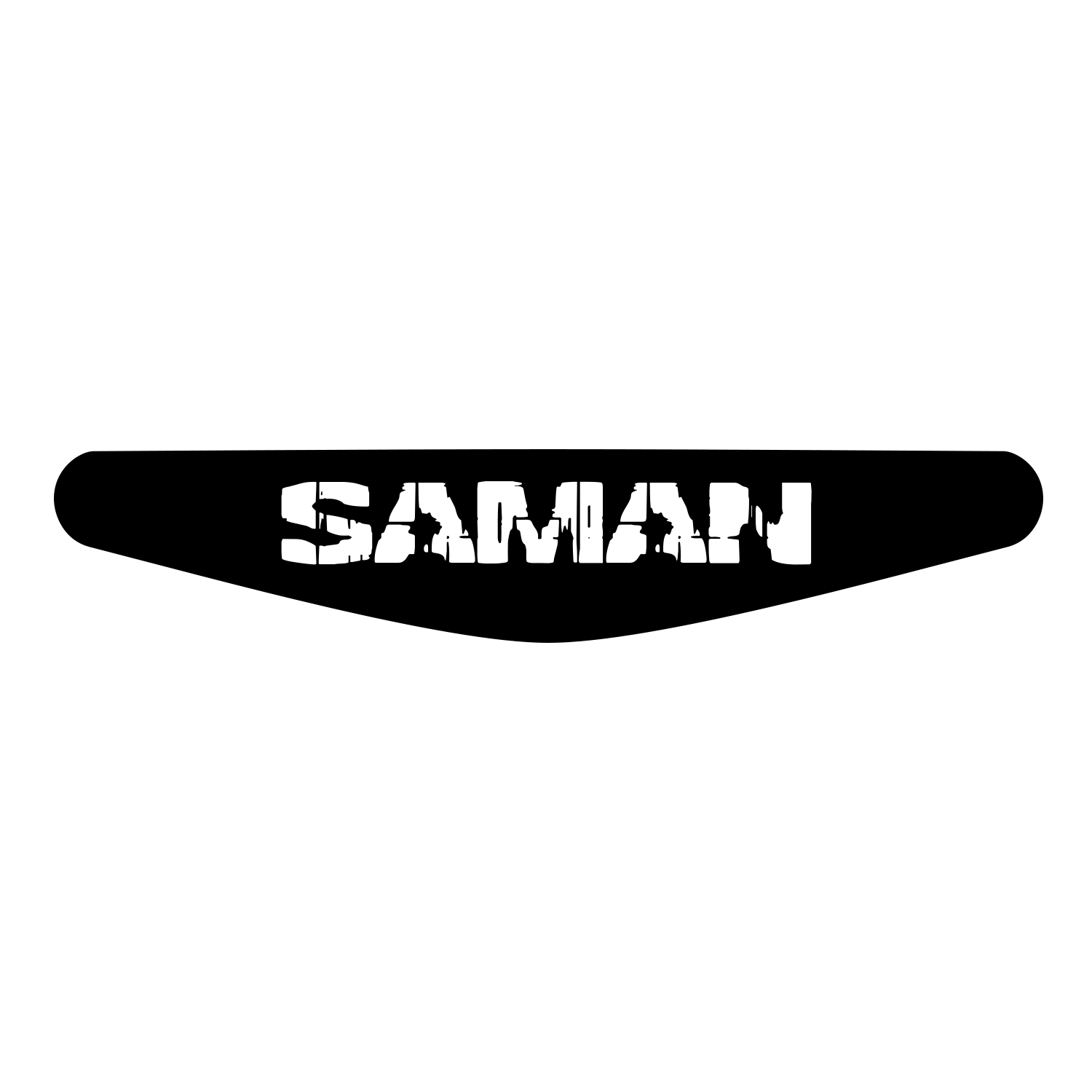 برچسب لایت بار دسته پلی استیشن 4 ونسونی طرح SAMAN