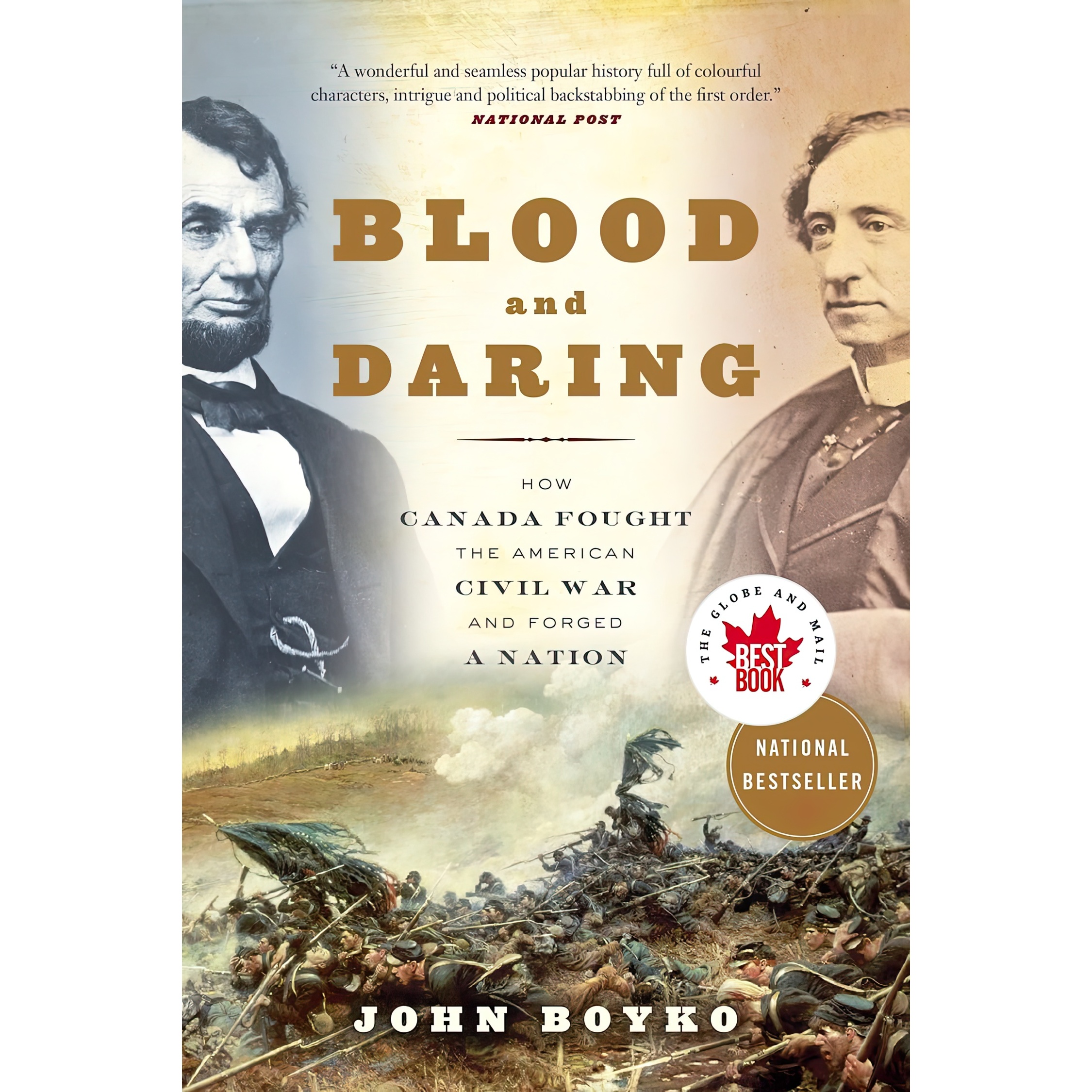 کتاب Blood and Daring اثر John Boyko انتشارات Vintage Canada