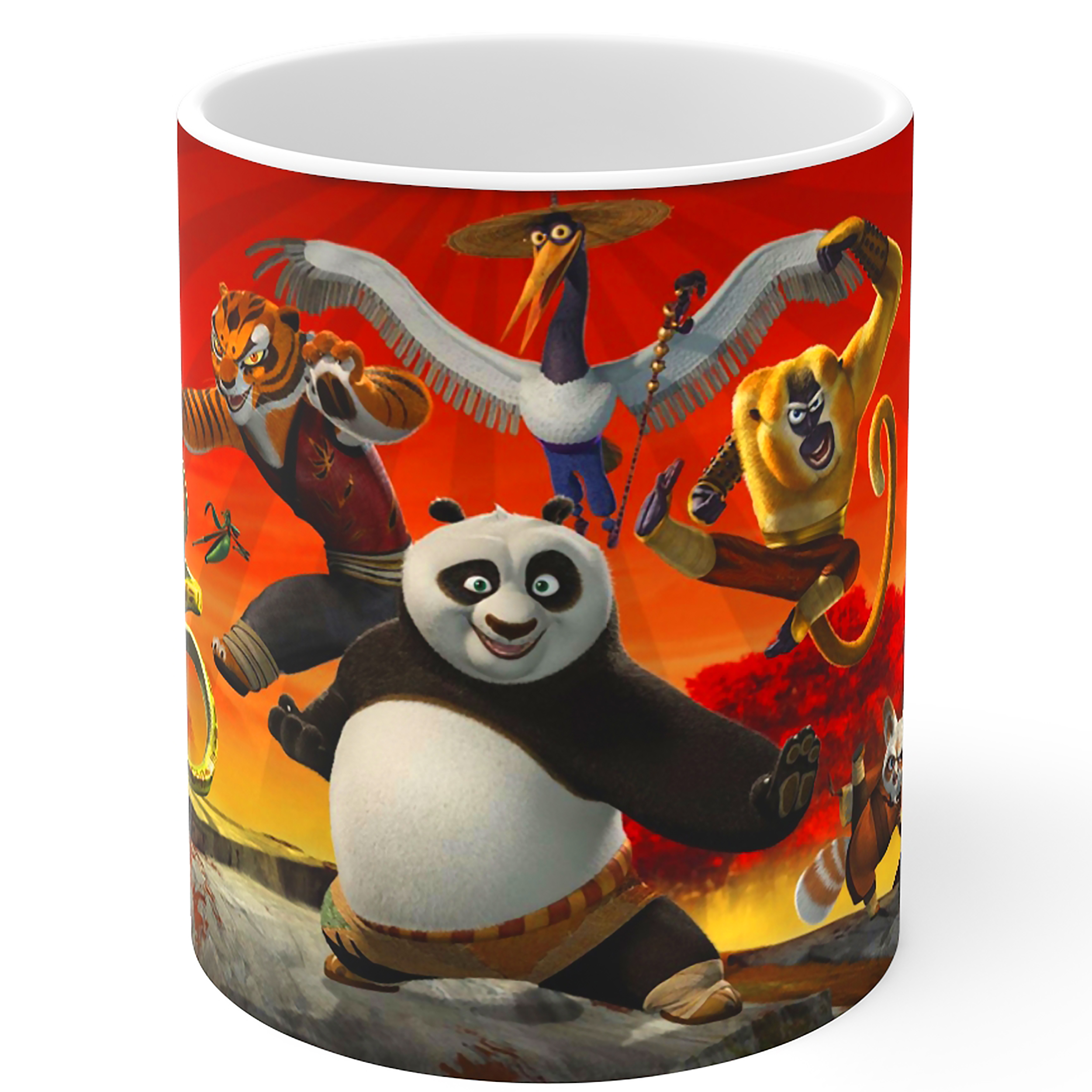 ماگ طرح پاندا کونگ فو کار مدل B09