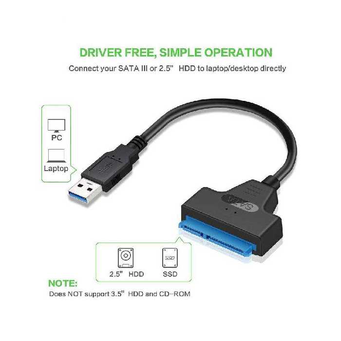 مبدل SATA به USB 3.0 مدل Hooger Pro