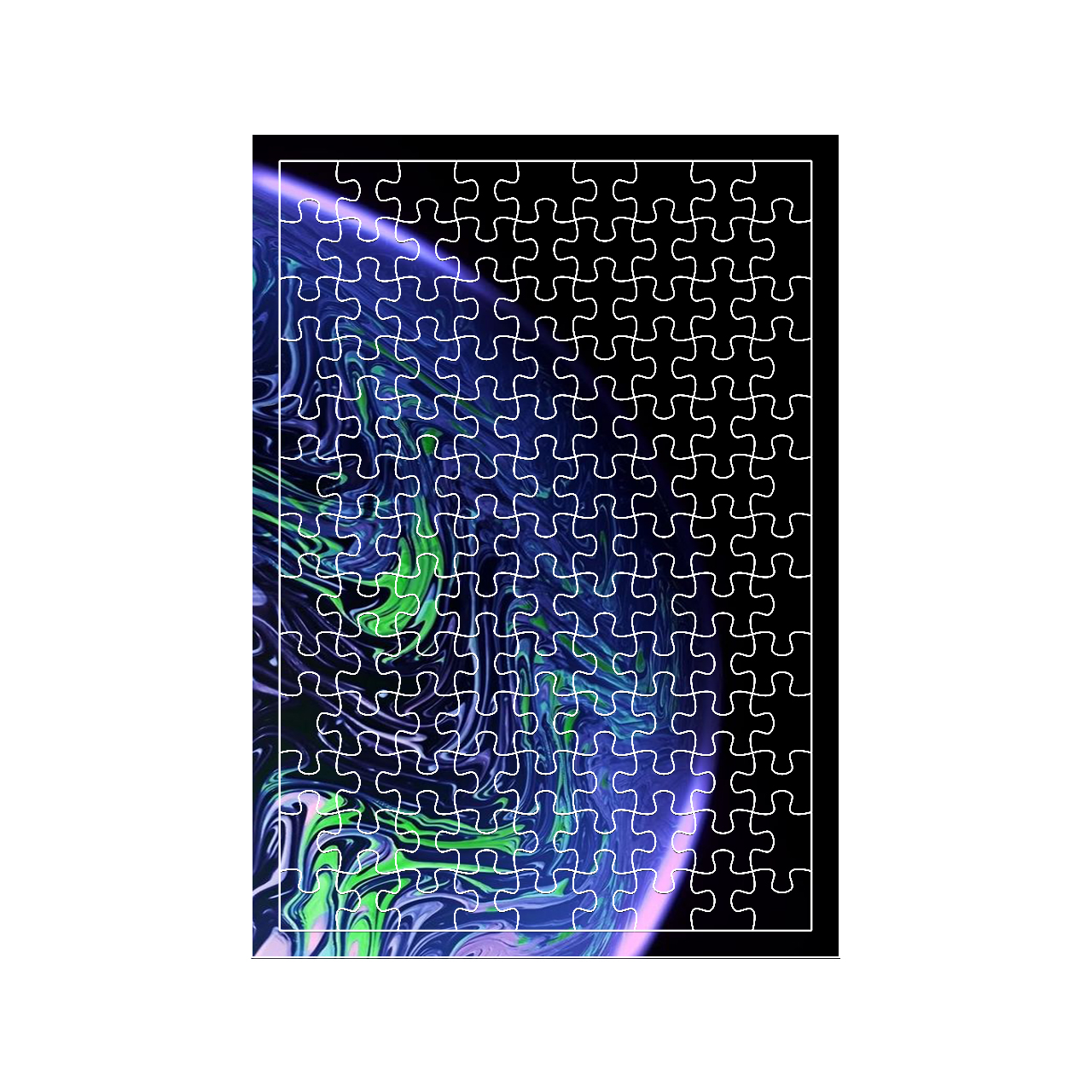 پازل 117 تکه مدل سیاره کد 1629