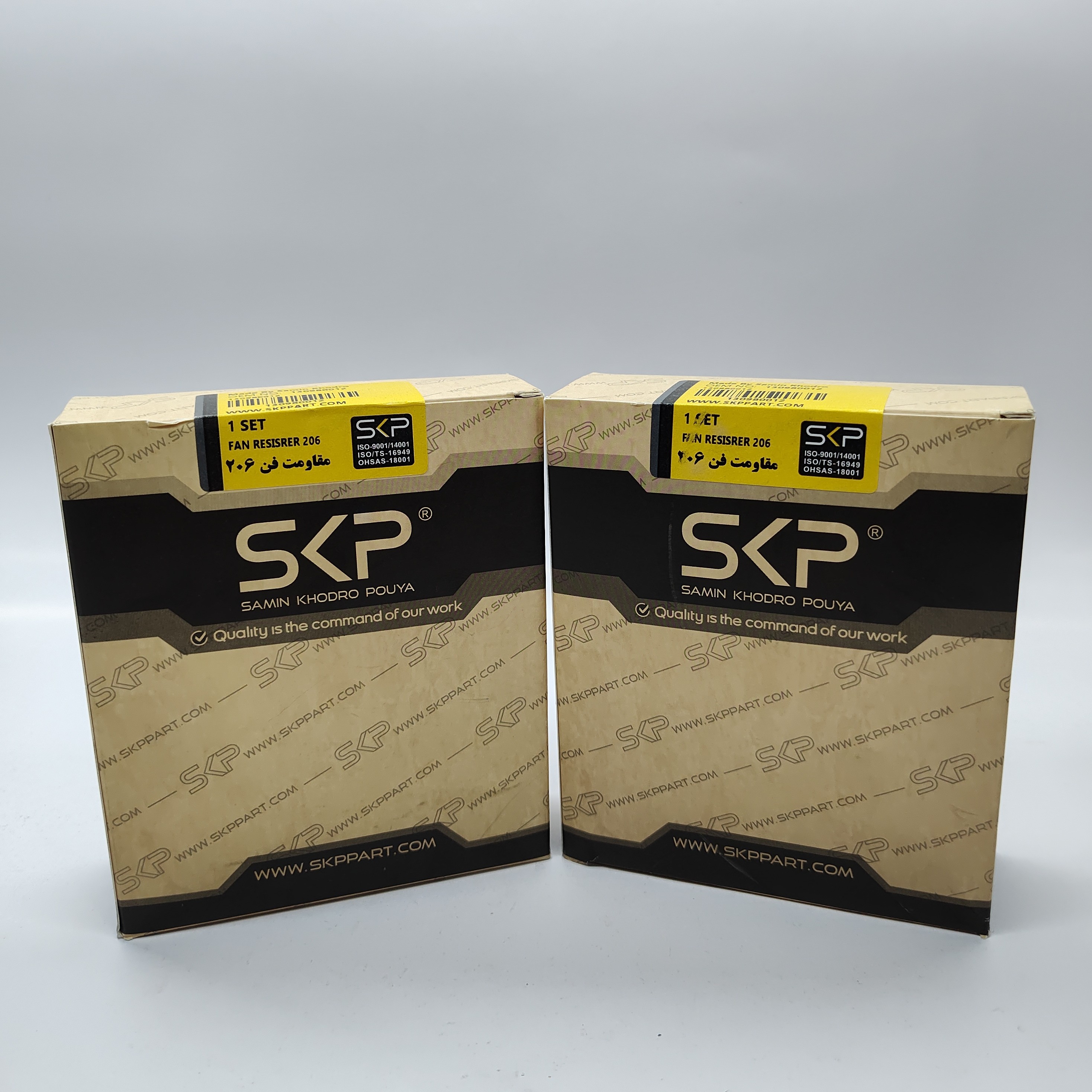 مقاومت فن پژو 206 ،207و رانا برند SKP