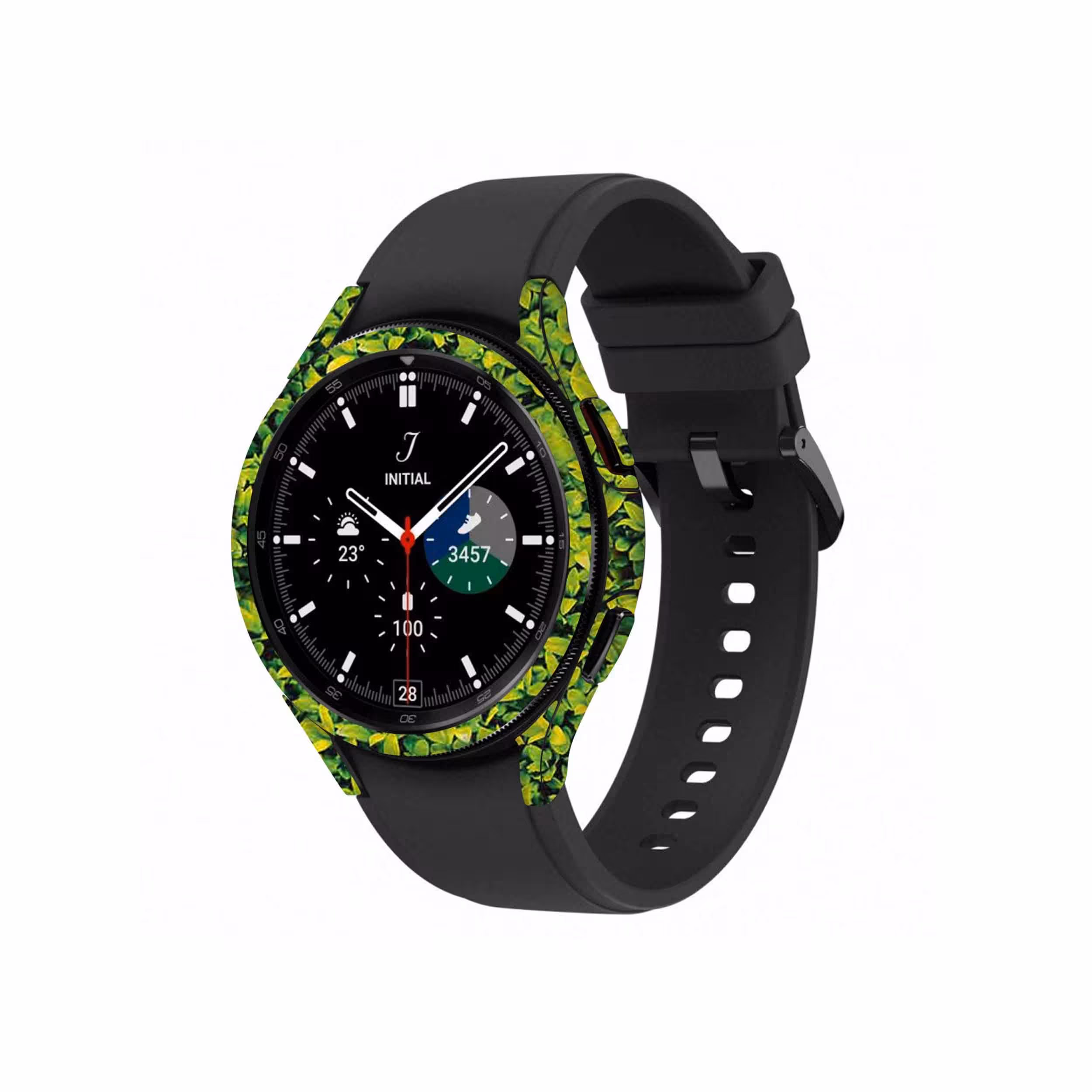 برچسب ماهوت طرح Leafs مناسب برای ساعت هوشمند سامسونگ Watch4 Classic 42mm