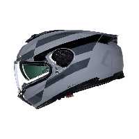 کلاه کاسکت موتورسیکلت مشکی N80 8 Alfiere 345 ایمنی بسته نولان Nolan