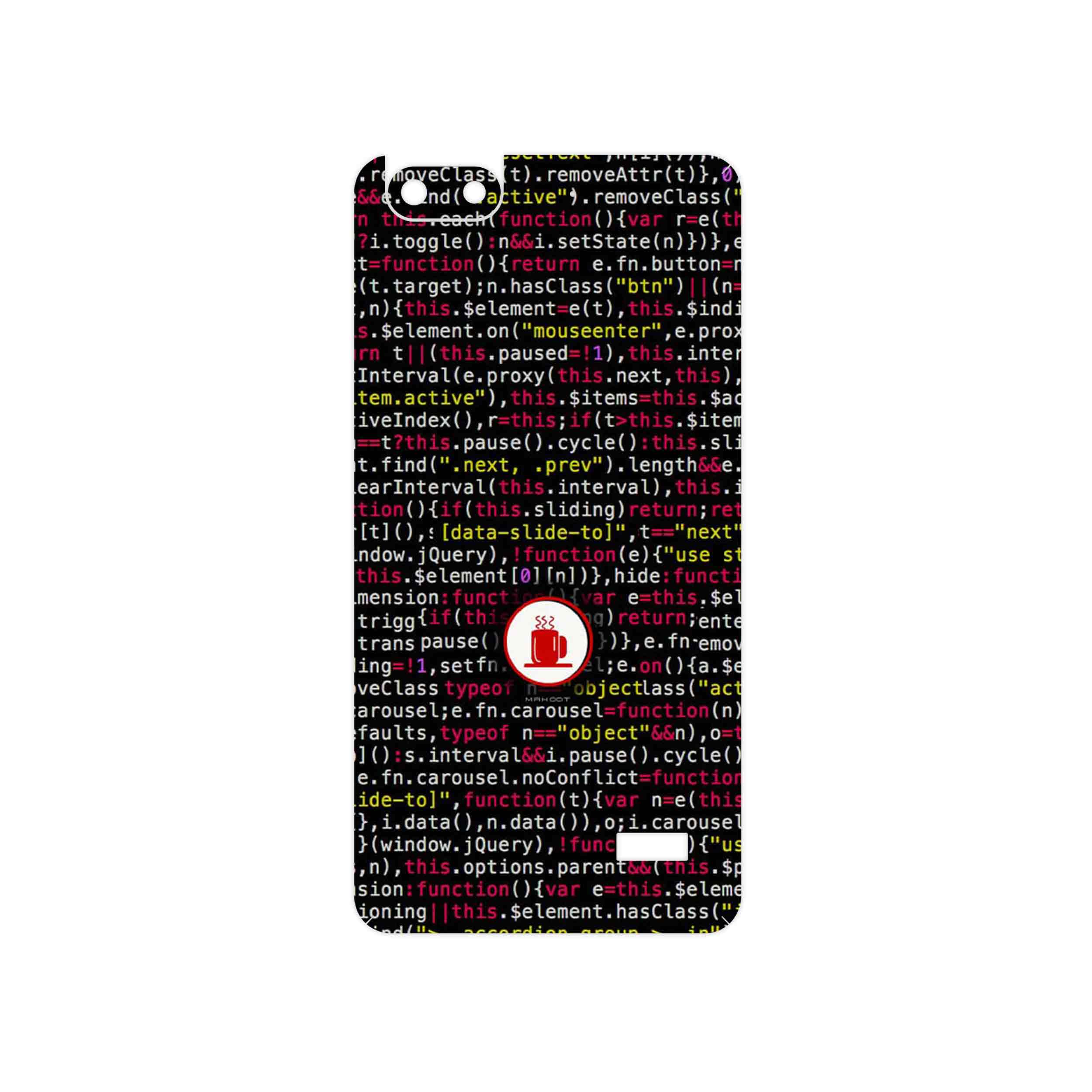 برچسب پوششی ماهوت مدل Programming 1 مناسب برای گوشی موبایل آنر 4C