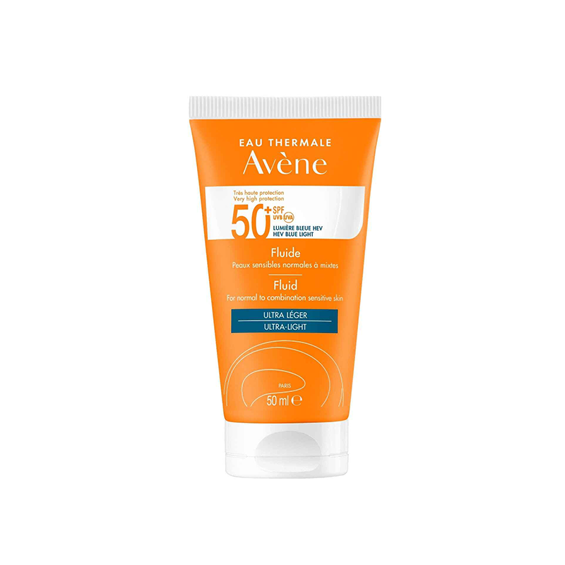 خرید + قیمت | ضدآفتاب فلوئیدی انواع پوست اون Avene حجم 50 میل