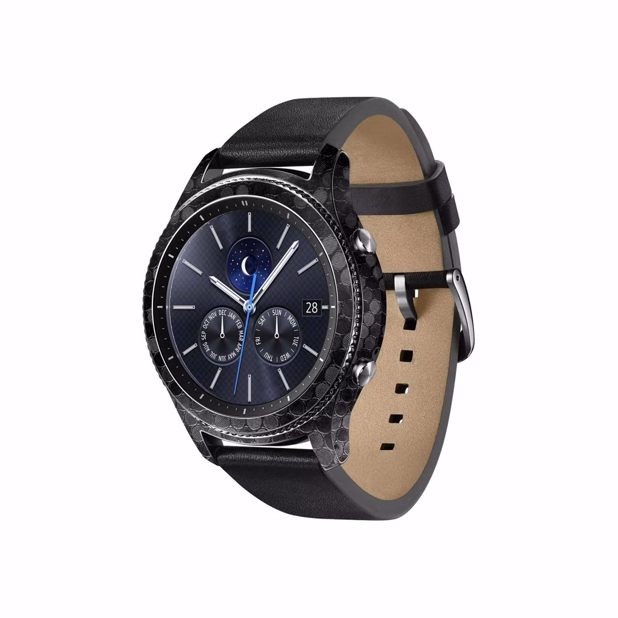برچسب ماهوت طرح Honey-Comb-Circle مناسب برای ساعت هوشمند سامسونگ Galaxy Gear S3 Classic