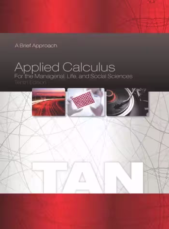 خرید و دانلود نسخه کامل کتاب Applied Calculus for the Managerial, Life, and Social Sciences: A Brief Approach