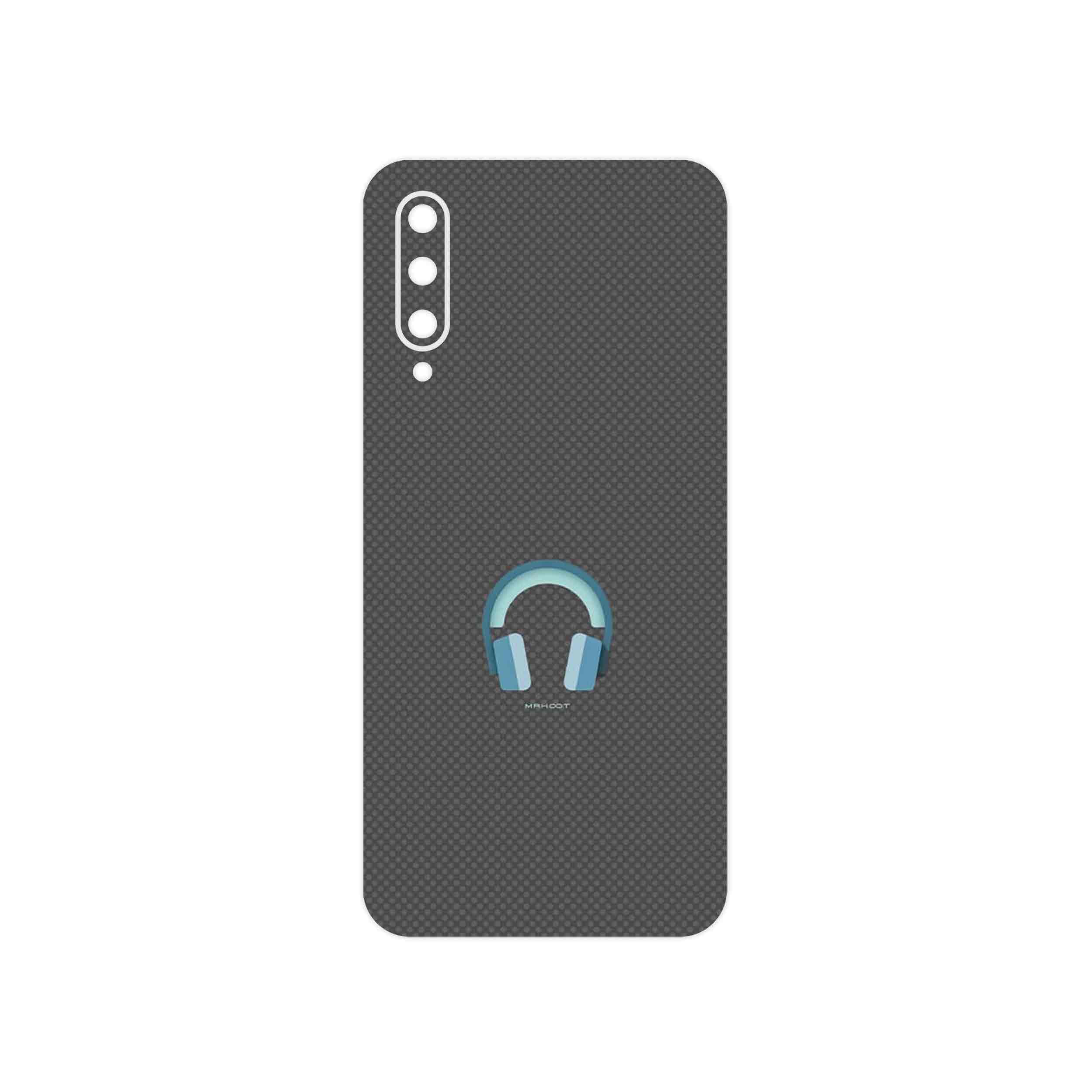 برچسب پوششی ماهوت مدل Minimal Headphone Icon مناسب برای گوشی موبایل شیائومی Mi A3