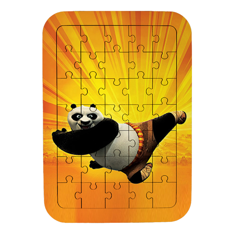 پازل 35 تکه مدل پاندا مونگ فو کار کد 42