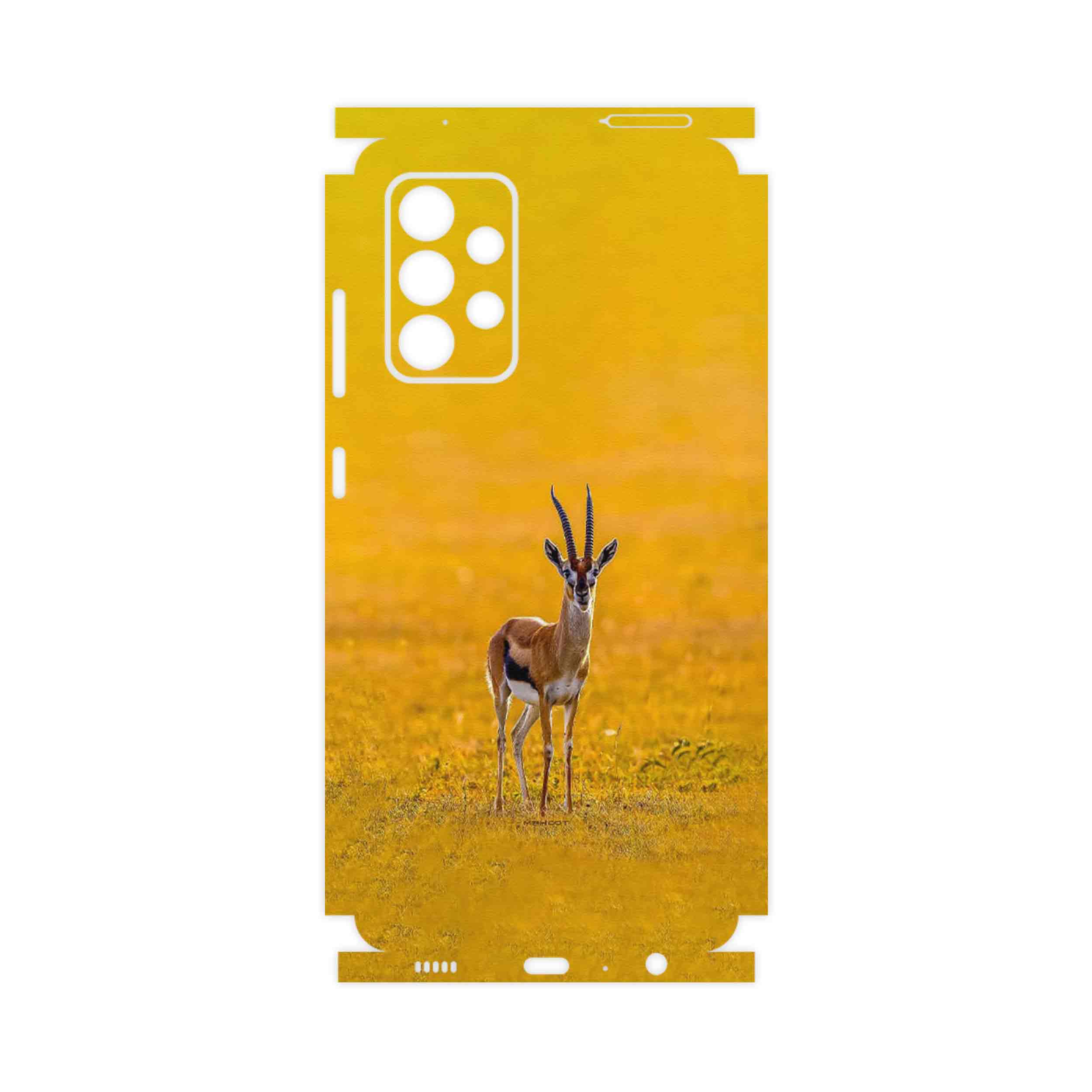برچسب پوششی ماهوت مدل Gazelle-FullSkin مناسب برای گوشی موبایل سامسونگ Galaxy A52 4G