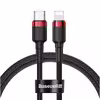 کابل تبدیل USB-C به لایتنینگ باسئوس مدل CATLKLF-91 طول 1 متر