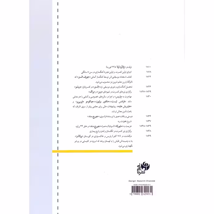 کتاب آسان ترین های شوپن برای پیانو اثر فردریک شوپن انتشارات نای و نی