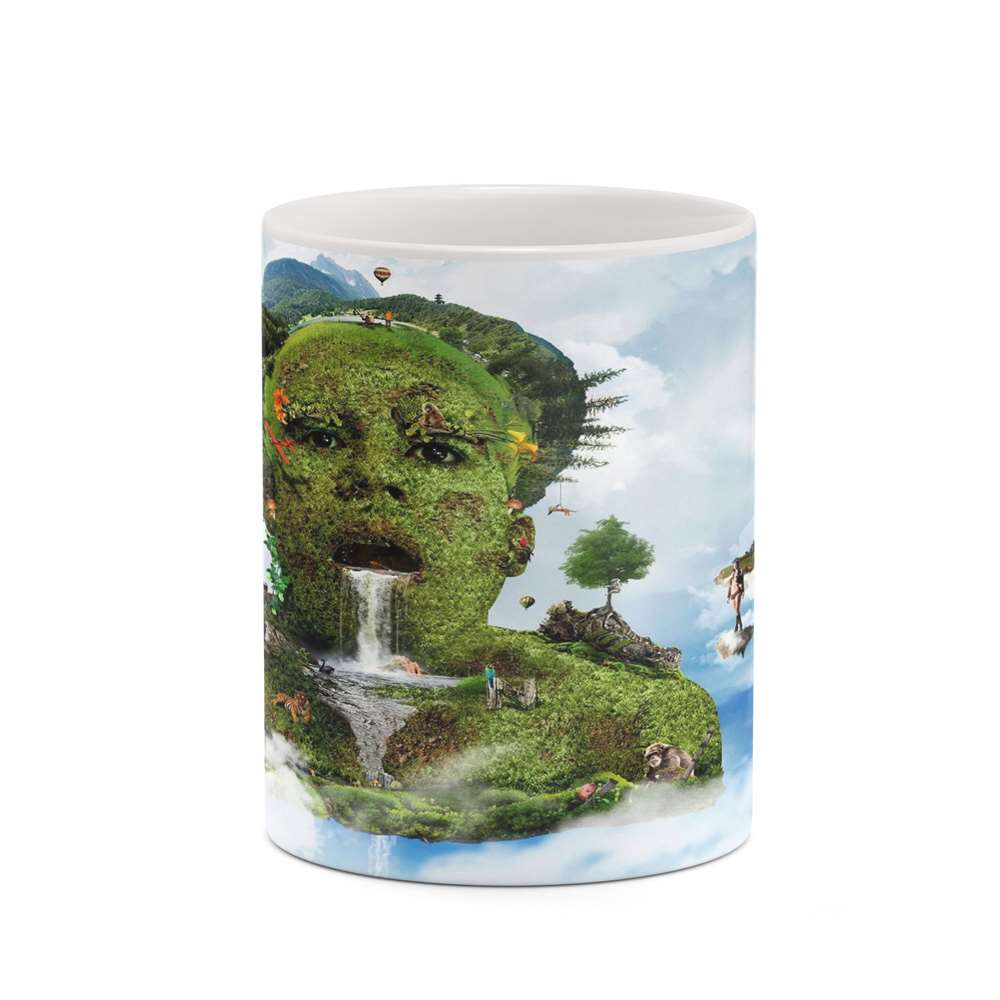 ماگ کاکتی طرح منظره مدل mgh18194