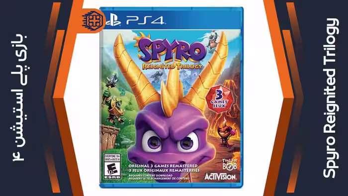 دیسک بازی Spyro Reignited Trilogy – مخصوص PS4