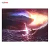 تابلوی ونسونی طرح Alein Storm سایز 30x40
