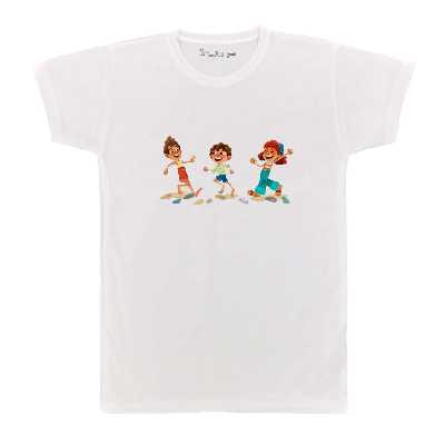 تی شرت بچگانه پرمانه طرح luca کد pmt.2511