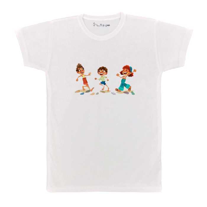 تی شرت بچگانه پرمانه طرح luca کد pmt.2511