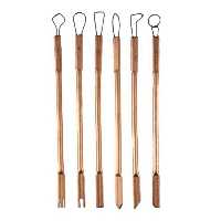 ابزار سفالگری مدل مسی بسته 6 عددی