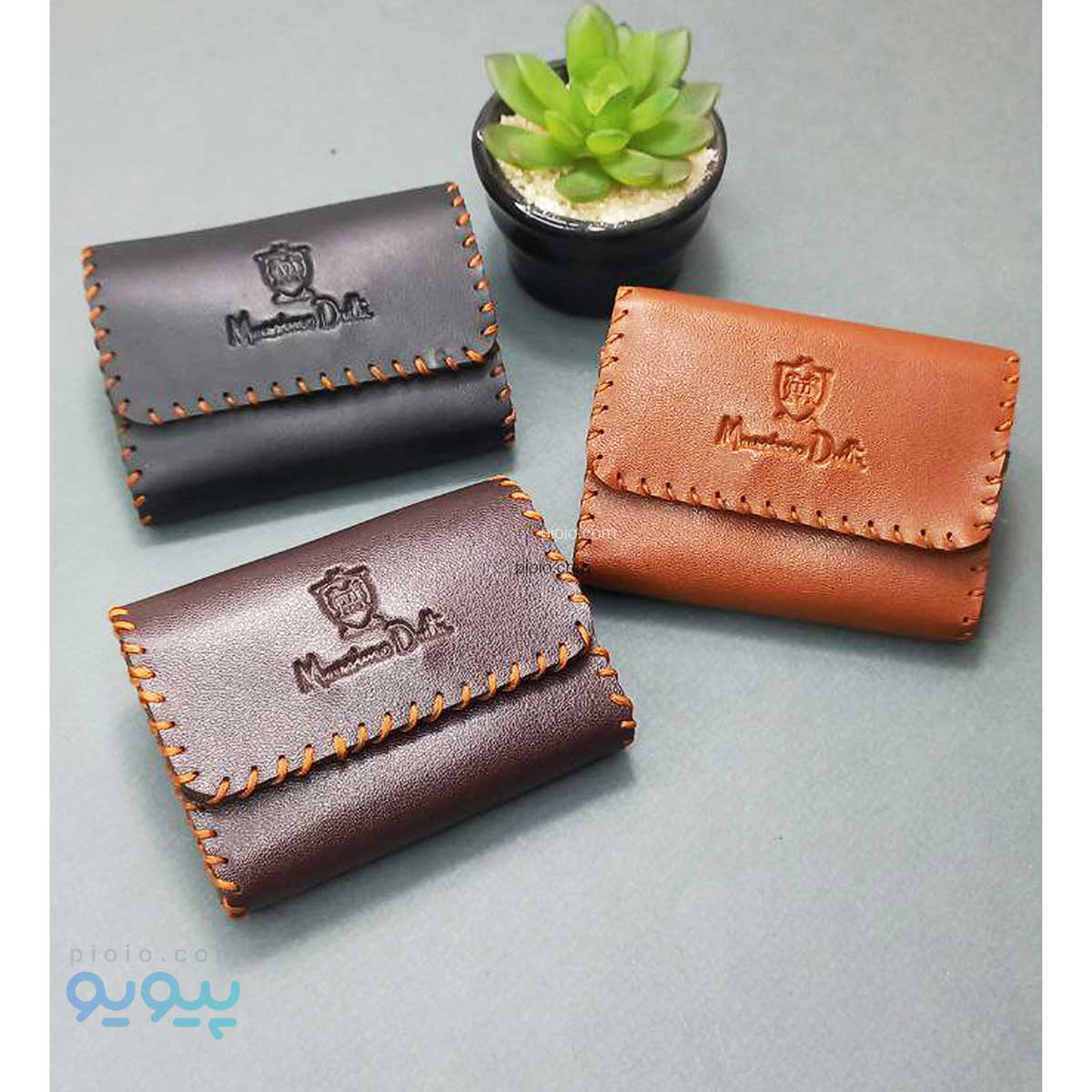 جاکارتی چرم دست دوز آکاردئونی آیتم 51080 عمده و کارتنی