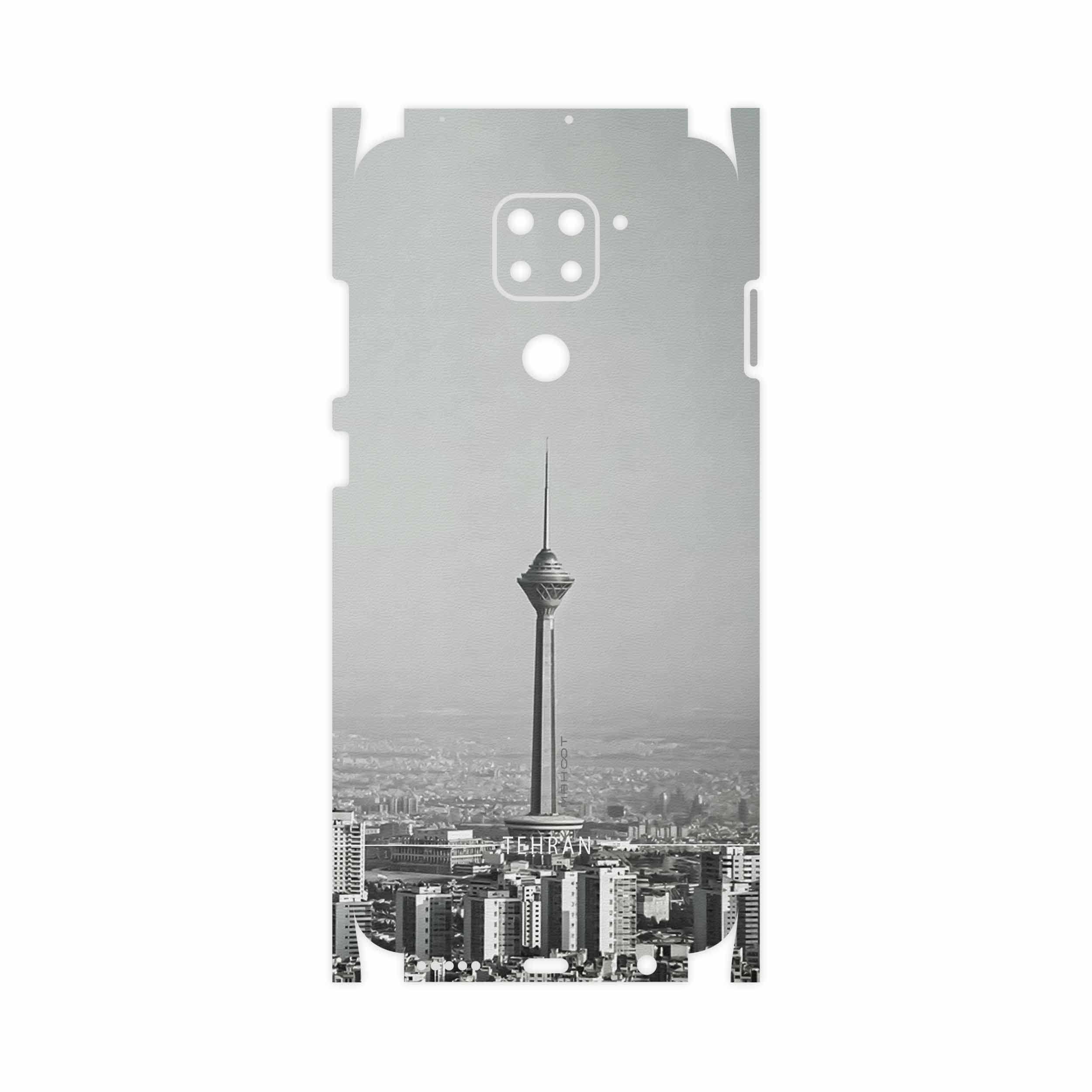 برچسب پوششی ماهوت مدل Tehran City-FullSkin مناسب برای گوشی موبایل شیائومی Redmi Note 9