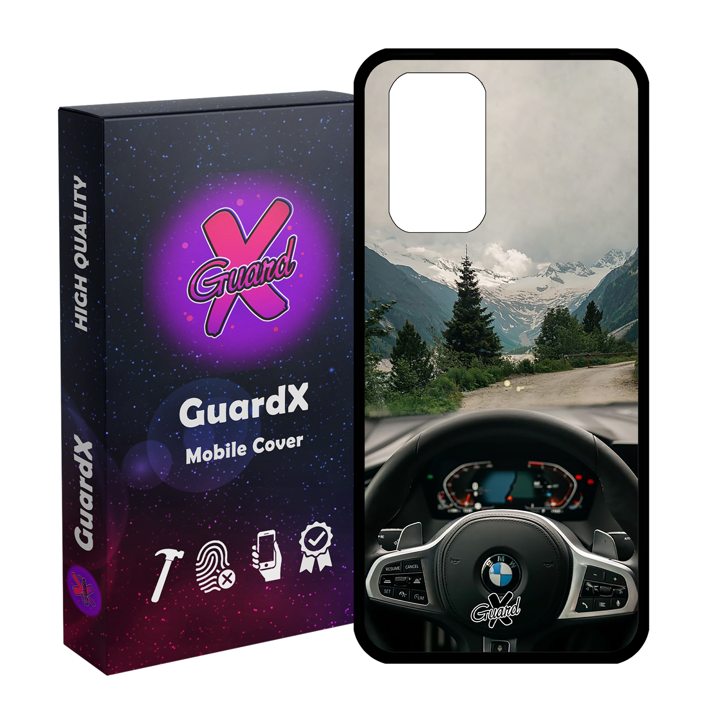 کاور گارد ایکس طرح BMW مدل Glass10346 مناسب برای گوشی موبایل شیائومی Redmi Note 10 Pro / Note 10 Pro Max