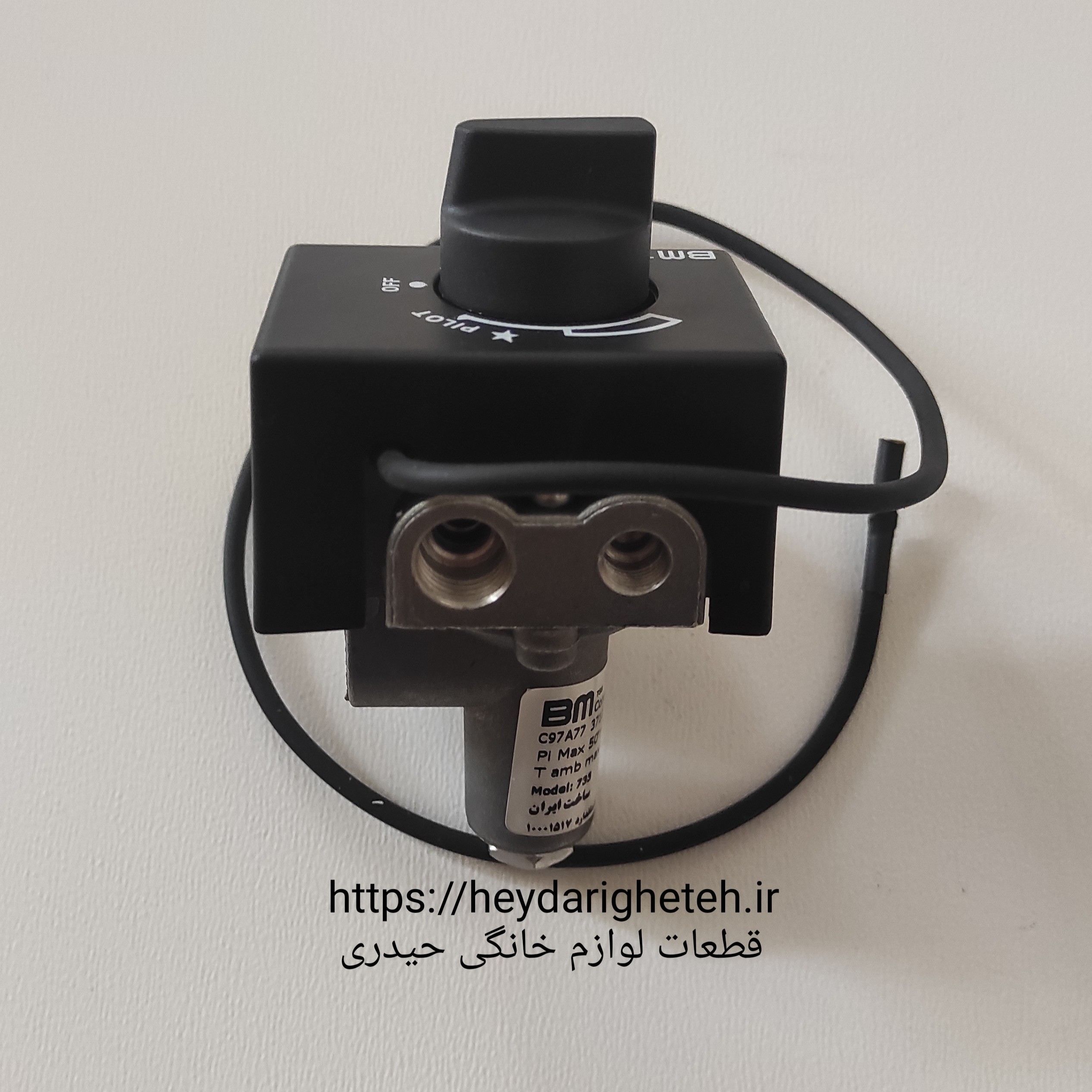 شیر کنترل بخاری گازی BM