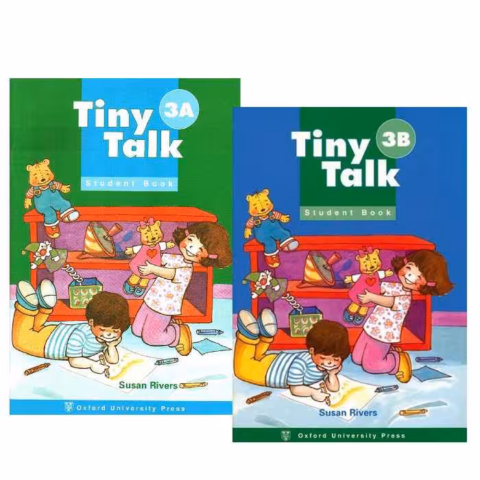کتاب Tiny Talk 3 اثر Susan Rivers انتشارات هدف نوین 2 جلدی