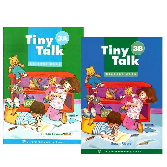 کتاب Tiny Talk 3 اثر Susan Rivers انتشارات هدف نوین 2 جلدی
