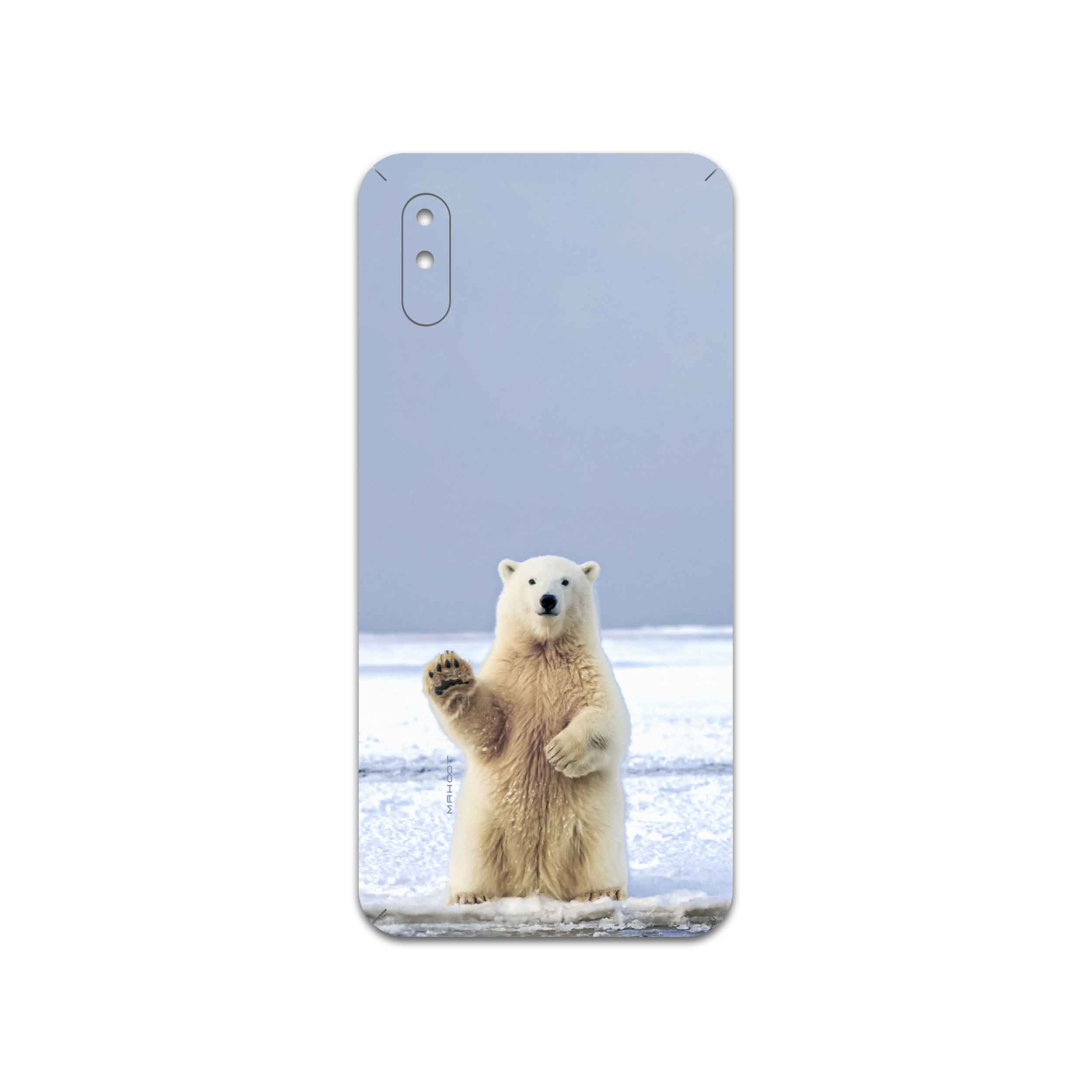 برچسب پوششی ماهوت مدل Polar-bear مناسب برای گوشی موبایل شیائومی Redmi 9i Sport