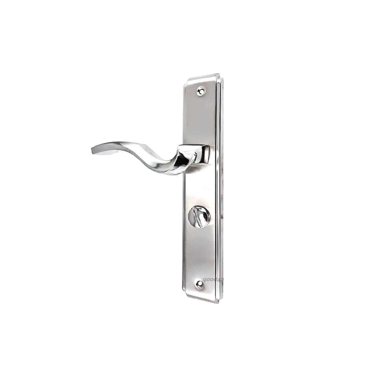 دستگیره پلاک سرویس چپ رنگ کروم نیکو مدل 350