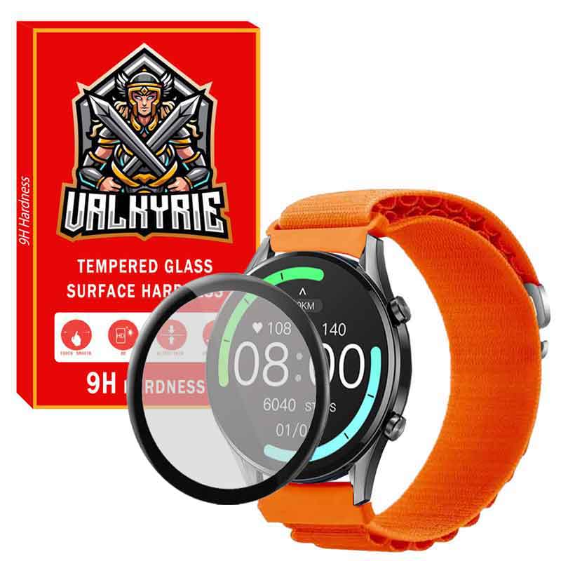 بند والکری مدل LOOP ALPINE مناسب برای ساعت هوشمند شیائومی Imilab W12 به همراه محافظ صفحه نمایش