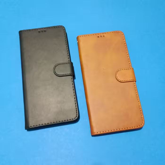 کیف کلاسوری چرمی مگنتی جا کارتی دار مناسب برای گوشی موبایل سامسونگ M33 5g