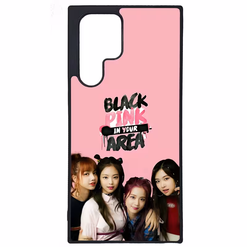 کاور طرح بلک پینک BLACK PINK کد G-096 مناسب برای گوشی موبایل سامسونگ Galaxy S22 Ultra | دیجی قاب دونی