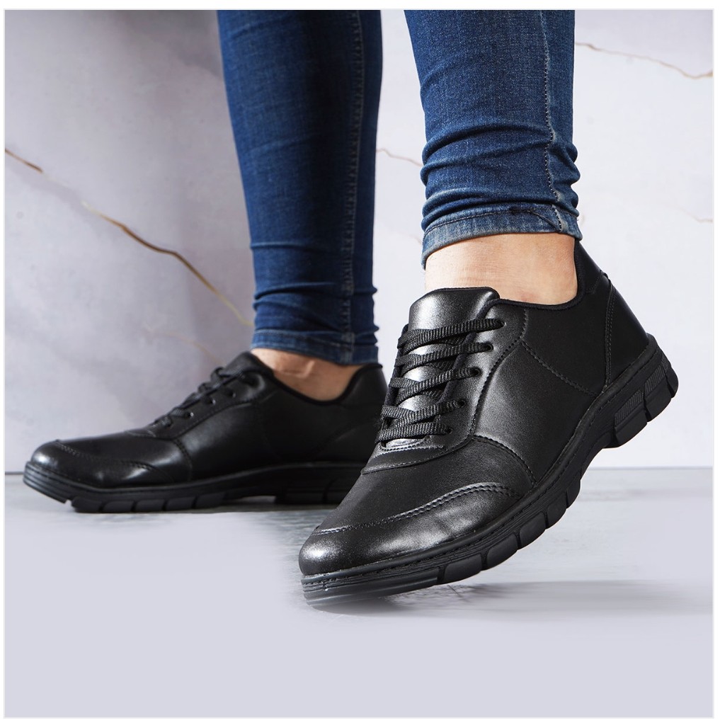 کفش مردانه مشکی مدل Rosan