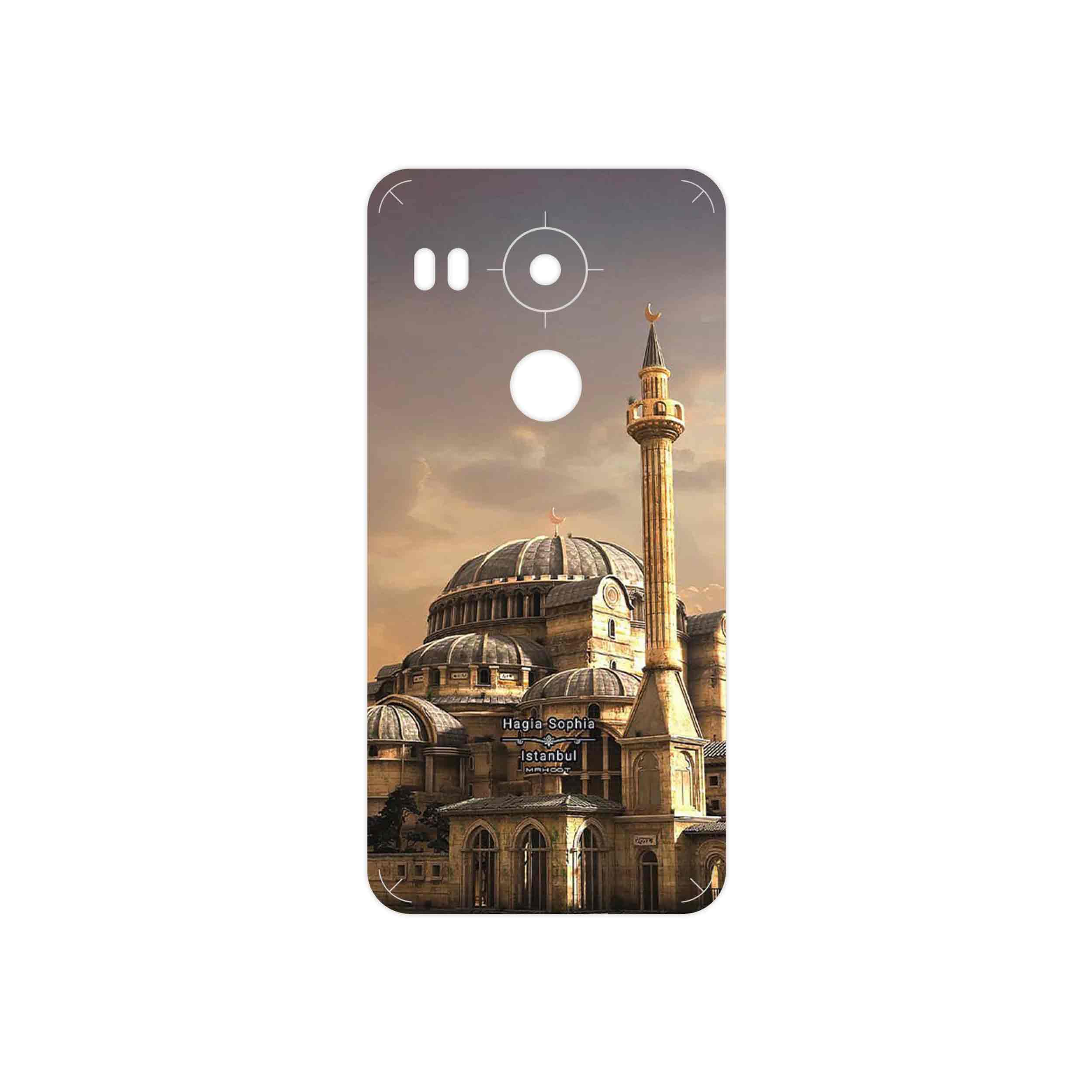 برچسب پوششی ماهوت مدل Hagia Sophia Mosque مناسب برای گوشی موبایل گوگل Nexus 5X