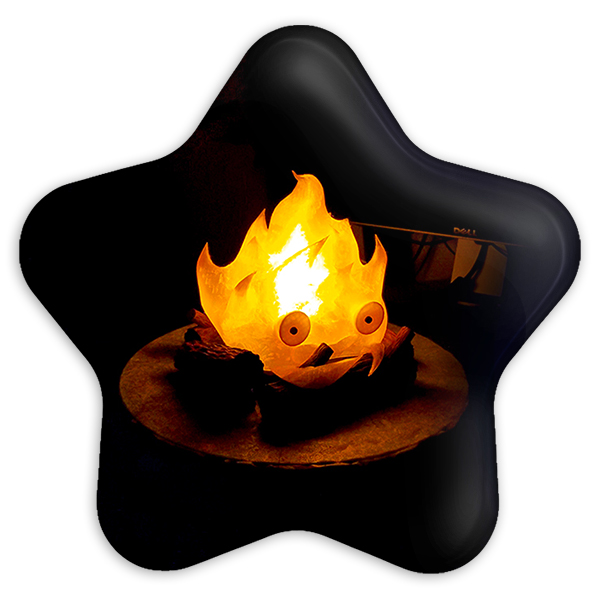 پیکسل خندالو طرح کالسیفر انیمه قلعه متحرک هاول مدل ستاره ای کد 12893