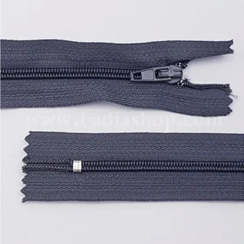 زیپ 3 طوسی تیره