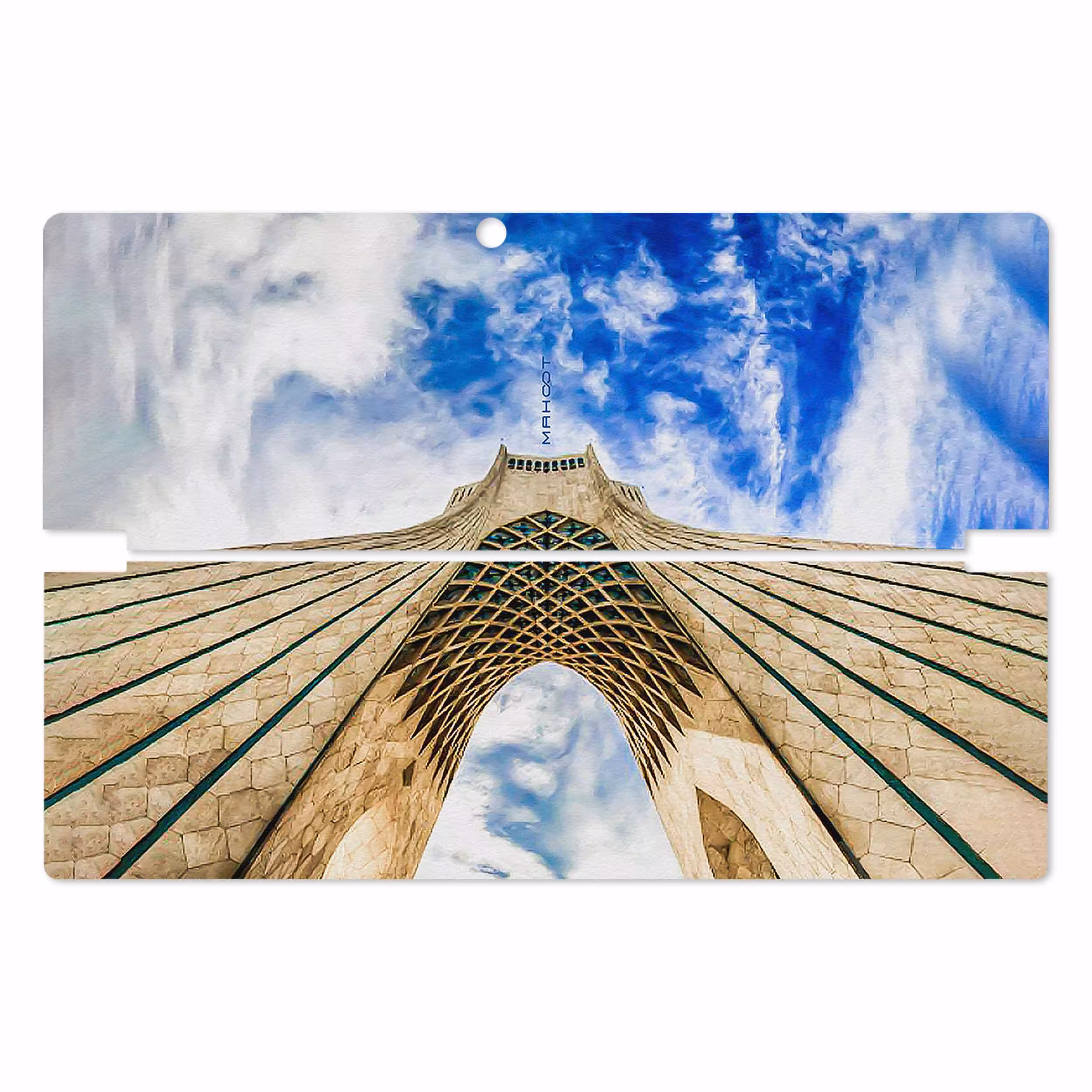 برچسب پوششی ماهوت مدل AZADI-Tower مناسب برای تبلت لنوو Miix 510 2016
