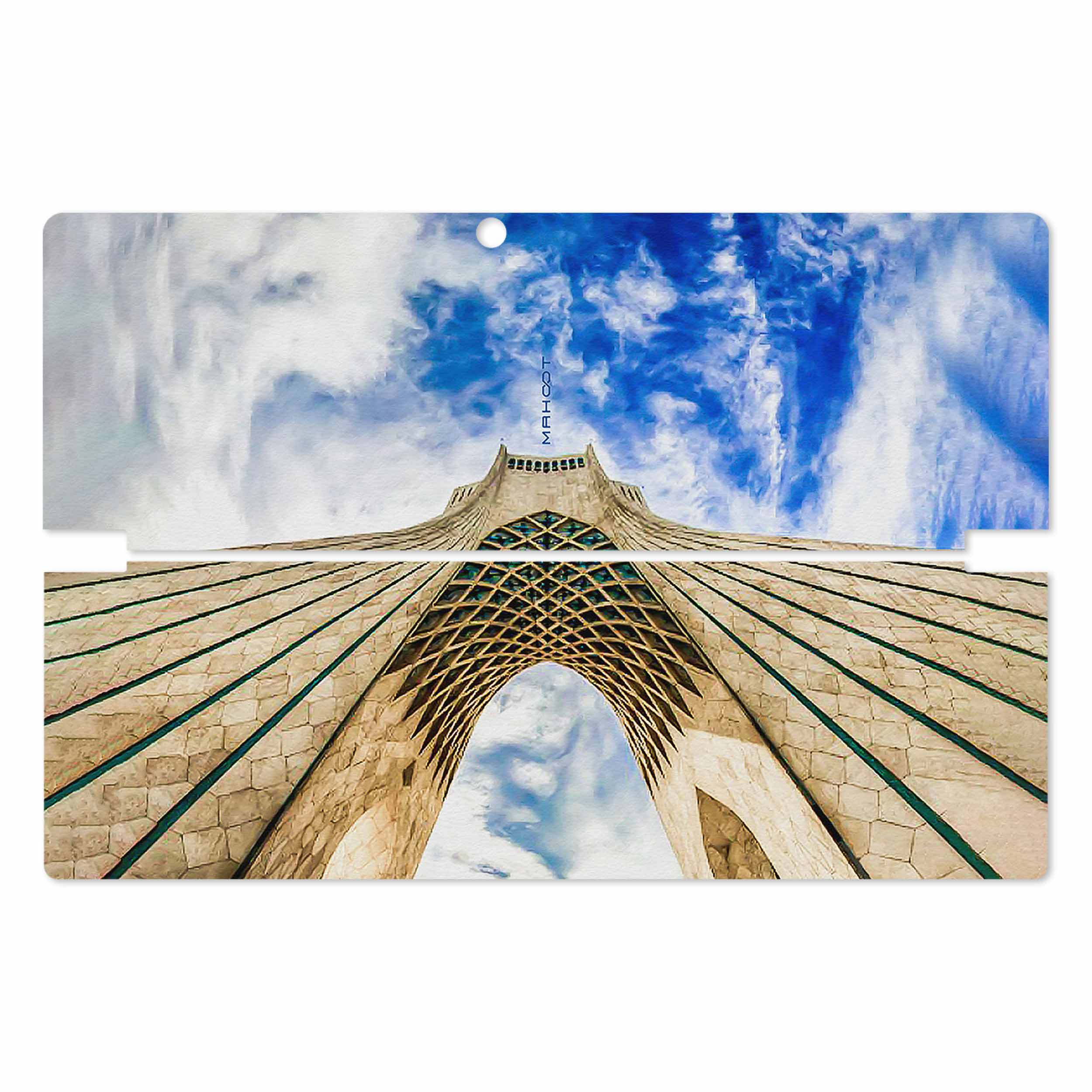 برچسب پوششی ماهوت مدل AZADI-Tower مناسب برای تبلت لنوو Miix 510 2016