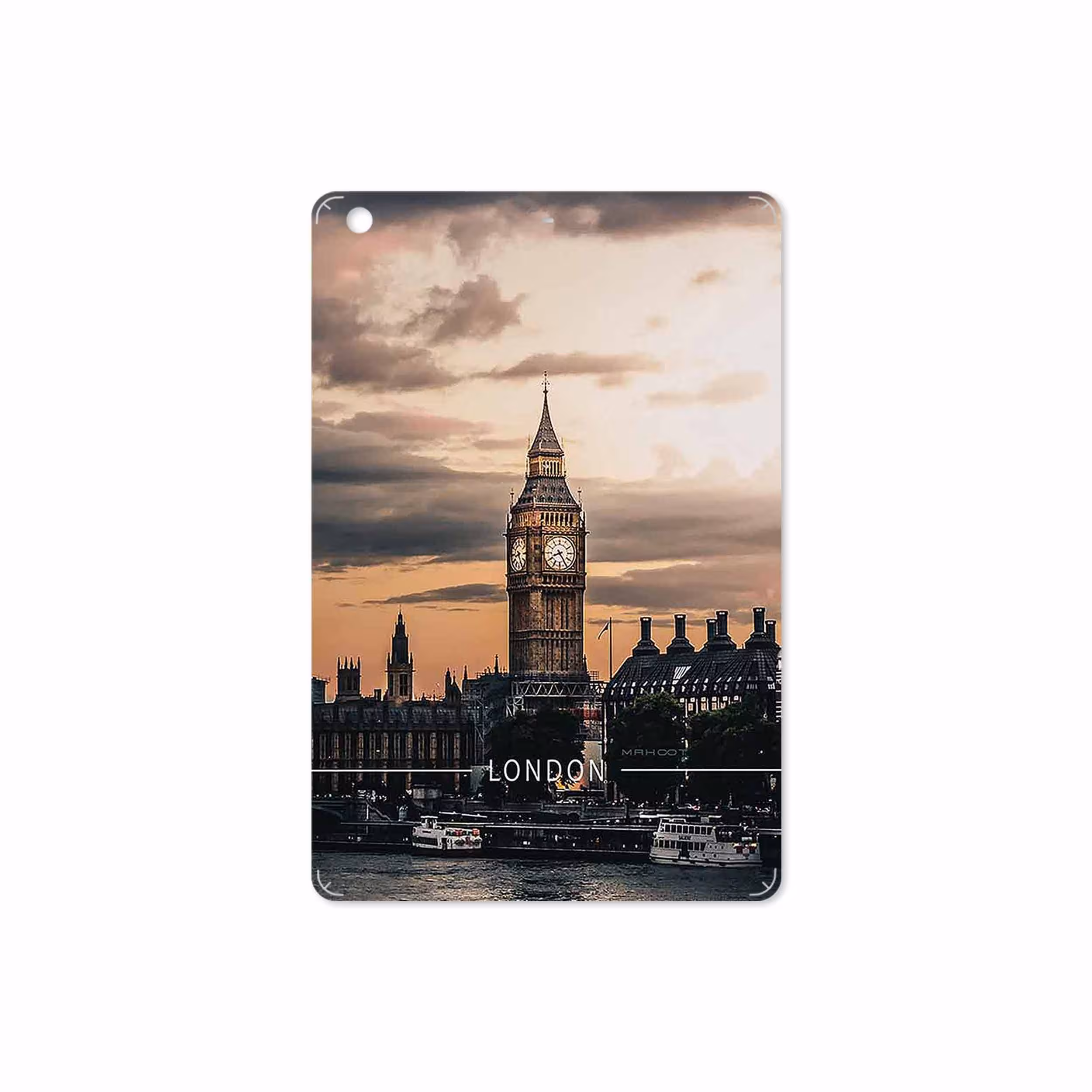 برچسب پوششی ماهوت مدل London City مناسب برای تبلت اپل iPad mini 2 2013 A1490