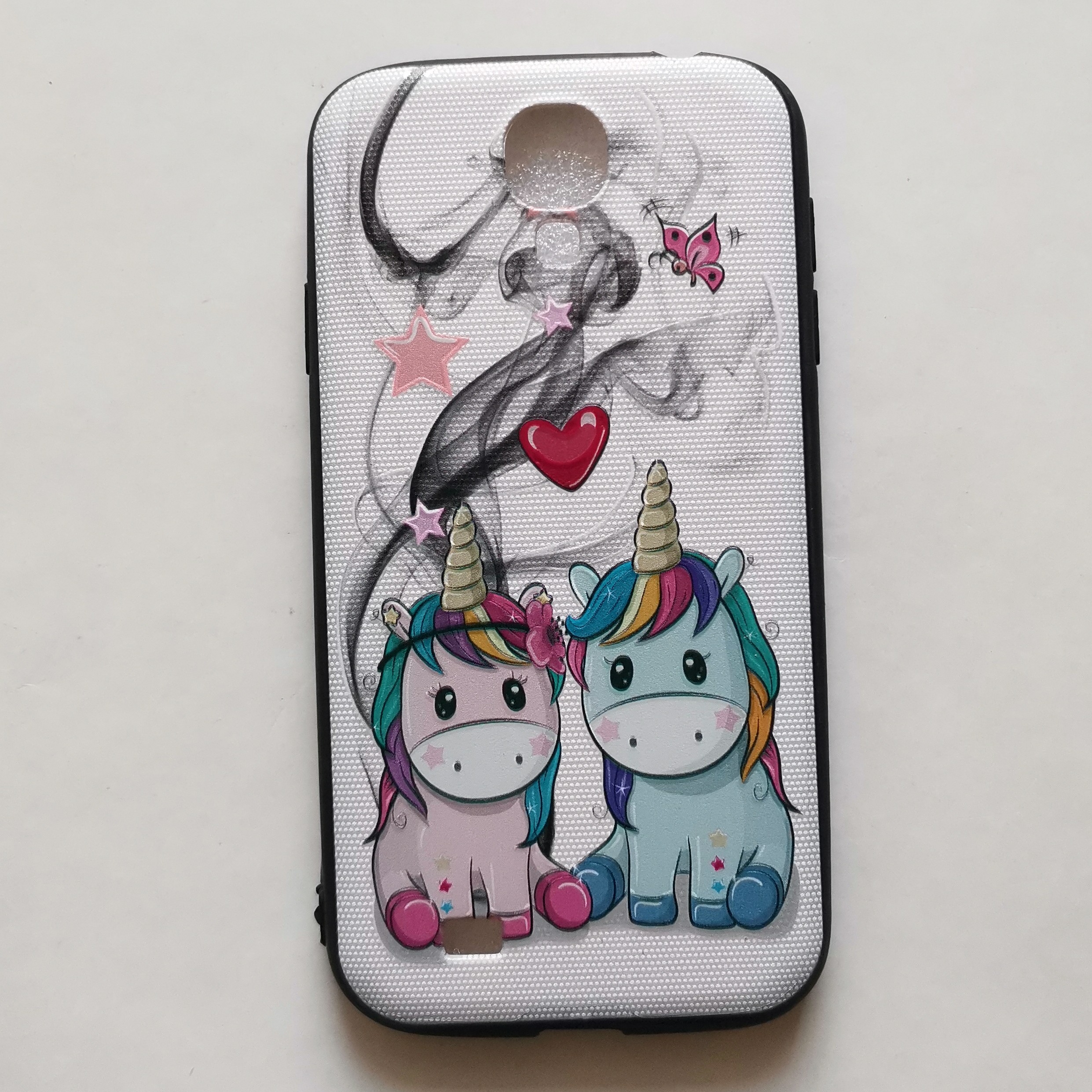 قاب طرحدار  تک شاخ مناسب گوشی سامسونگ S4