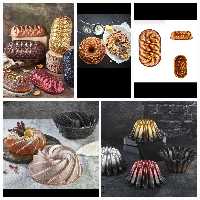 قالب چدنی ریتا شیفون دار  پیچ بافت